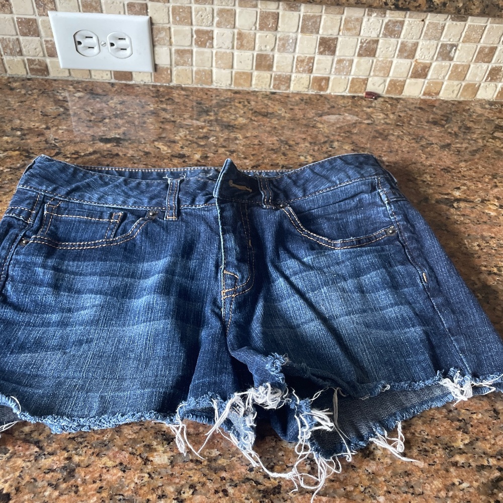 Size 2 express denim shorts